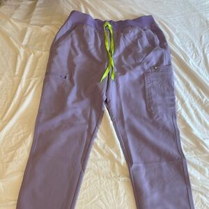 Figs yola with yoga waisted band tall skinny scrub pants
